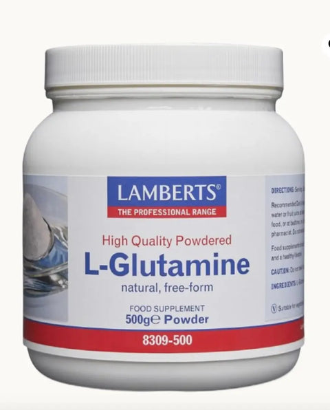 L-Glutamine 500gr – Lamberts Lamberts