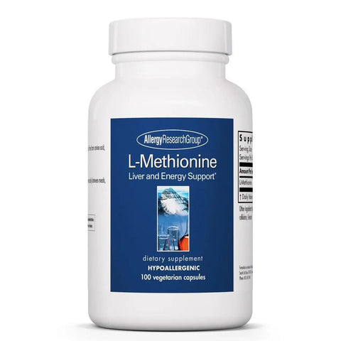 L-Methionine 100 VCaps Allergy Research Group - Viva Saudável