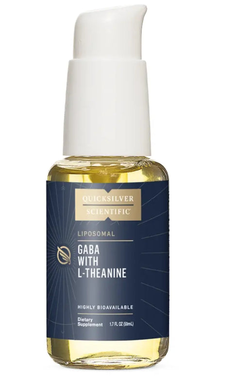 LIPOSOMAL GABA W/L-THEANINE 50 ML QUICKSILVER Quicksilver Nutrition