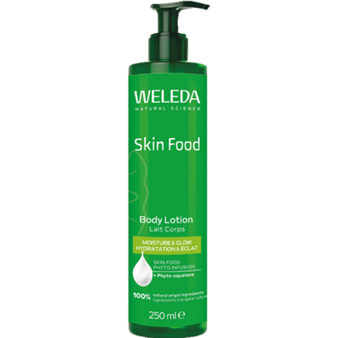 Leite Corporal Skin Food Weleda 250 ml – embalagem do produto