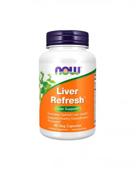 Liver Refresh 90 Vcaps Now - Viva Saudável