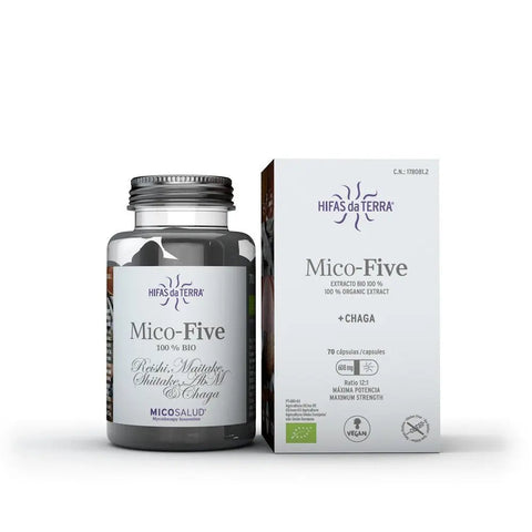 MICO FIVE 70 CAPS HIFAS DA TERRA - Viva Saudável