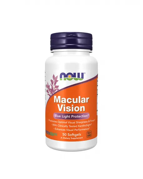 Macular Vision 50 Softgel Now - Viva Saudável
