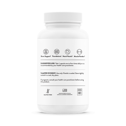 Magnesium Glycinate 90 cap Thorne - magnésio quelado de alta absorção para relaxamento muscular, sono reparador e recuperação pós-treino