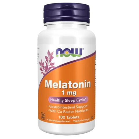Melatonina 100 Caps Now - Viva Saudável