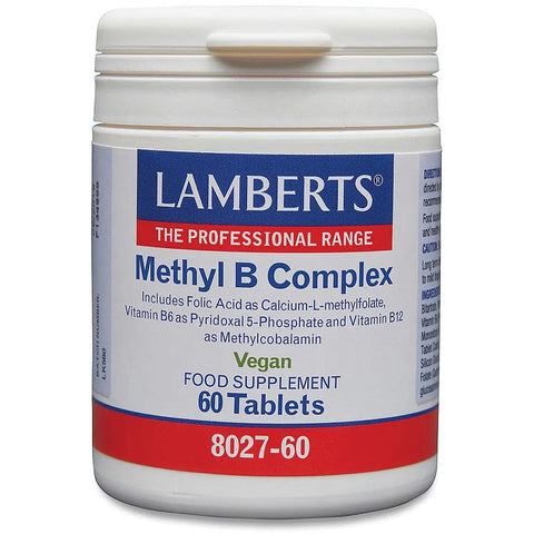 Methyl B Complex 60 Tablets Lamberts - Viva Saudável