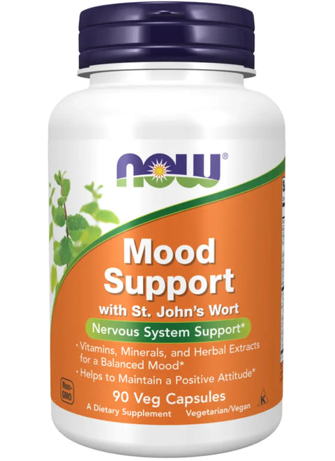 Mood Support W/St Johns Wort 450 mg 90 Caps Now NOW