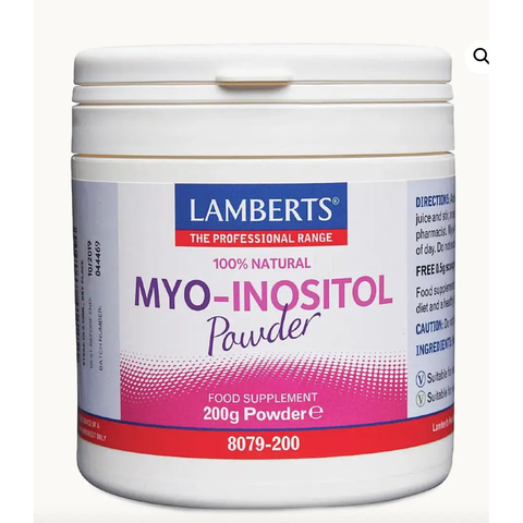 Myo-Inositol 200g- Lamberts - Viva Saudável