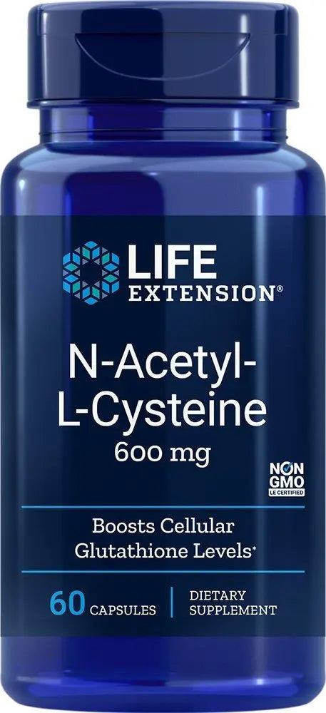 N-Acetyl-L-Cysteine 600mg 60 caps Life Extension Life Extension