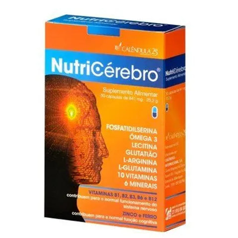 Nutricerebro 30 Caps Calendula - Viva Saudável