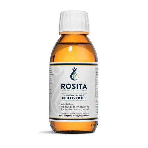 Óleo de Fígado de Bacalhau Rosita 150 ml - Viva Saudável