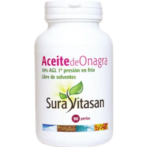 Oleo de Onagra 500 mg 90 Caps Suravitasan - Viva Saudável