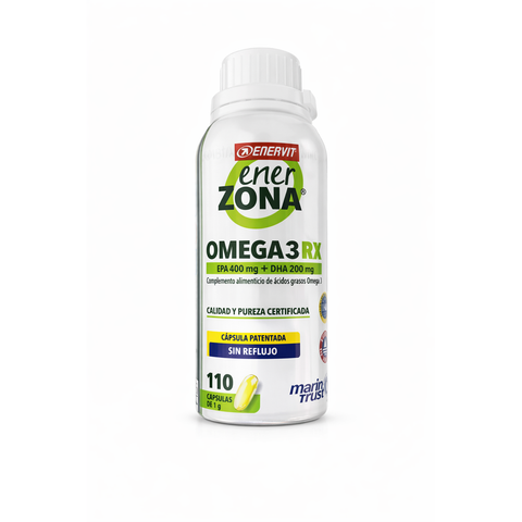Ómega 3 RX Enerzona 110 cápsulas – embalagem do produto