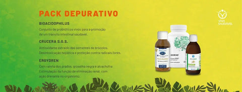 Pack Depurativo Vivasaudavel