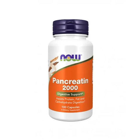 Pancreatin 2000 100 Caps Now - Viva Saudável
