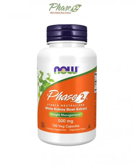 Phase 2 500 mg 120 Vcaps Now - Viva Saudável