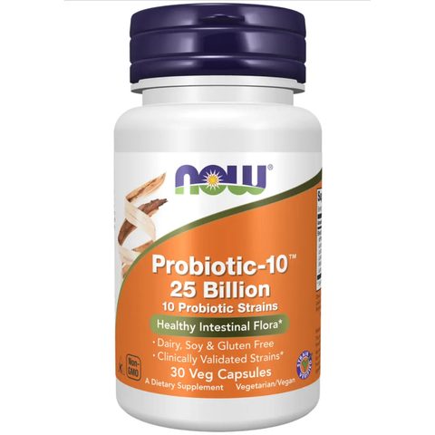 Probiotic 10 25 Billion 50 Caps Now - Viva Saudável