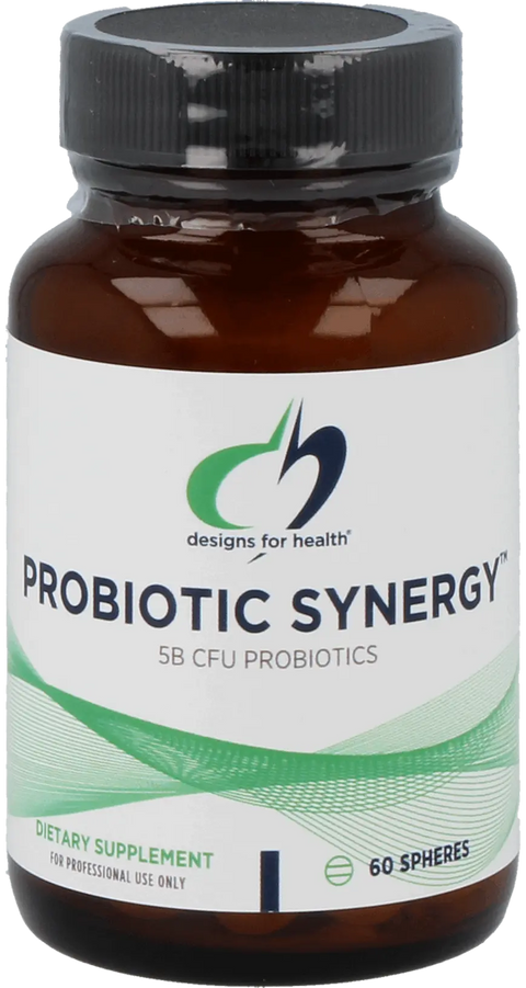 Probiotic Synergy 60 Spheres Designs - Viva Saudável