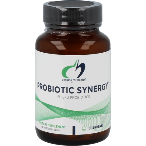 Probiotic Synergy 60 Spheres Designs - Viva Saudável