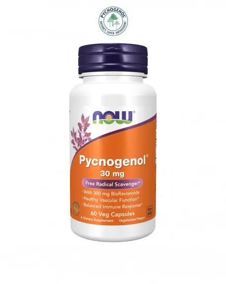 Pycnogenol 30 mg 60 veg caps - Viva Saudável