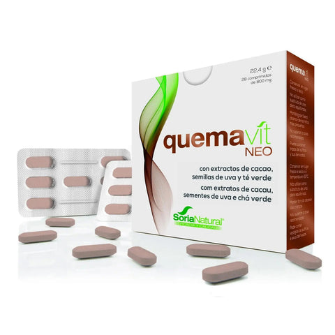 Quemavit Neo 28 Comp Soria Natural - Viva Saudável