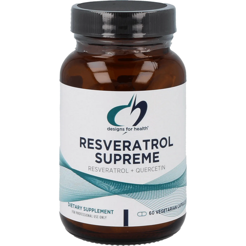 Resveratrol Supreme 60 Caps Designs - Viva Saudável