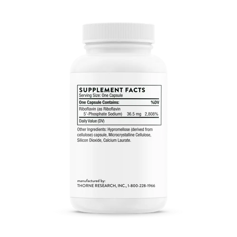 Riboflavin 5 - Phosphate 60 Caps Thorne Research Thorne Research
