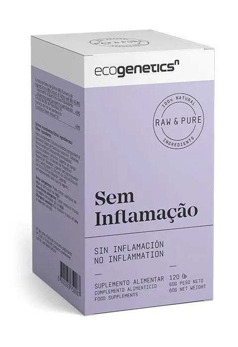 Sem Inflamação 120 Caps Ecogenetics Ecogenetics