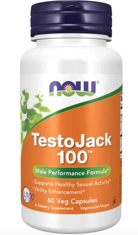 Testo Jack 100 mg 60 Caps Now - Viva Saudável