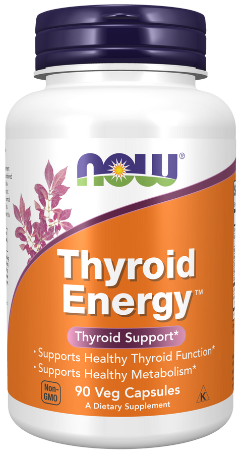 Thyroid Energy 90 Vcaps Now - Viva Saudável