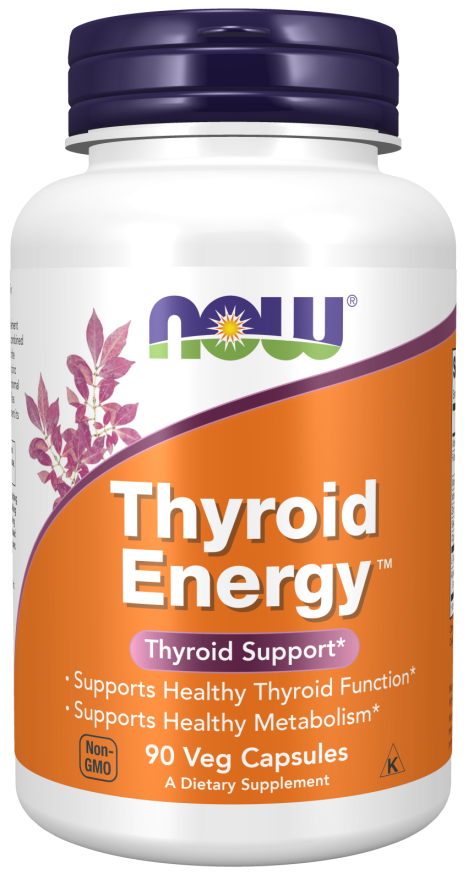 Thyroid Energy 90 Vcaps Now - Viva Saudável
