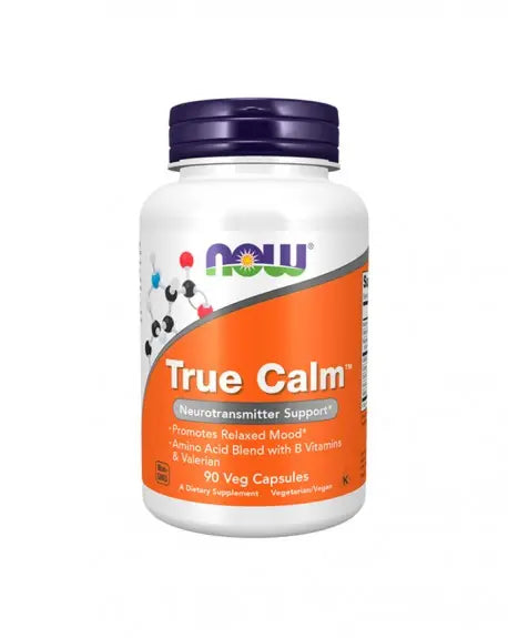 True Calm Amino Relaxer 90 Caps Now - Viva Saudável