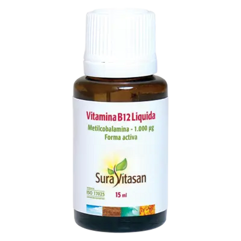 Vitamina B12 15 ml Suravitasan - Viva Saudável