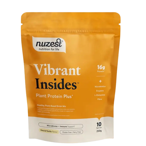 Vibrant Insides 250 gr Baunilha Nuzest - Viva Saudável