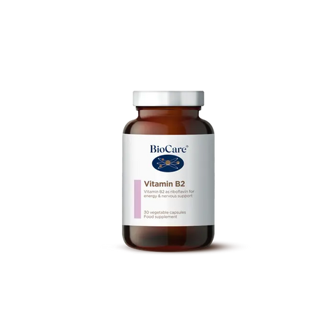 Vitamina B2 30 Caps Biocare - Viva Saudável