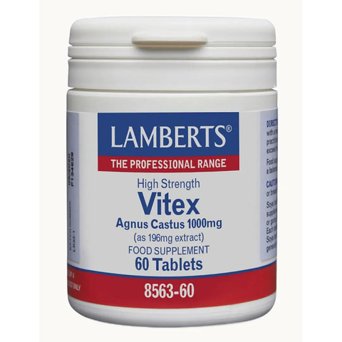 Vitex Agnus Castus 1000mg 60Cap Lamberts - Viva Saudável