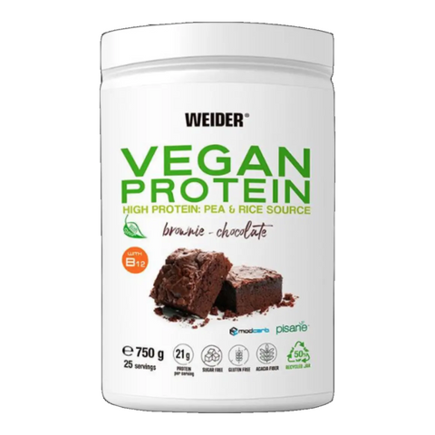 WEIDER Vegan Protein chocolate 750gr. - Viva Saudável