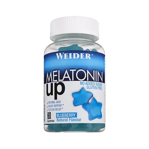Weider Melatonin UP 60 Gummies Blueberry Weider