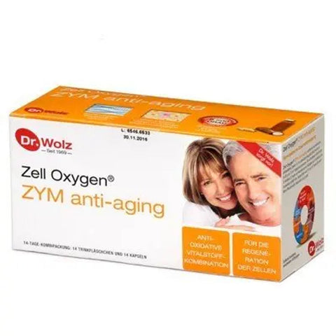 Zell Oxygen Zym 14 ampolas+14 comp. Dr. Wolz - Viva Saudável