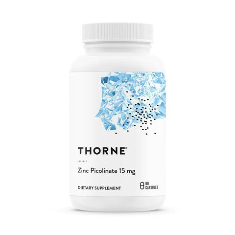 Zinc Picolinate ( 15 mg ) 60 Caps Thorne Research Thorne Research