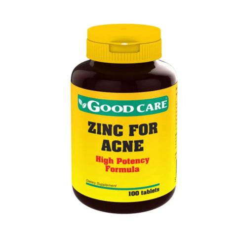 Zinco para Acne 100 comprimidos Good Care - Viva Saudável