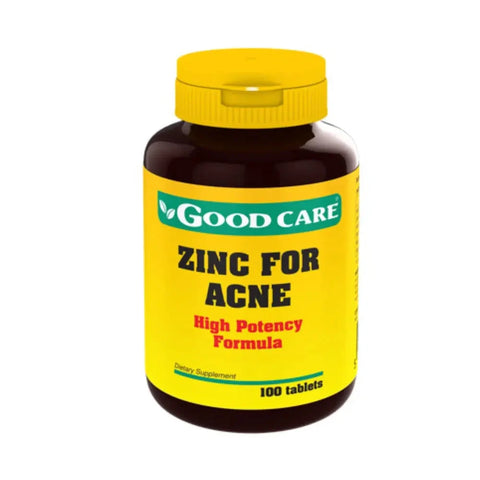 Zinco para Acne 100 comprimidos Good Care - Viva Saudável