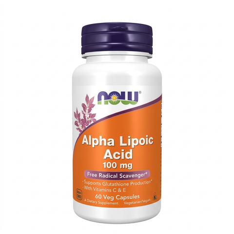 Alpha Lipoic Acid NOW 100 mg, nova imagem principal