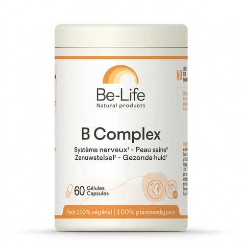 B Complex Be-Life em fundo branco