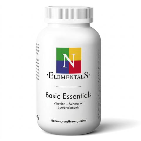 Basic Essentials N Elementals em fundo branco