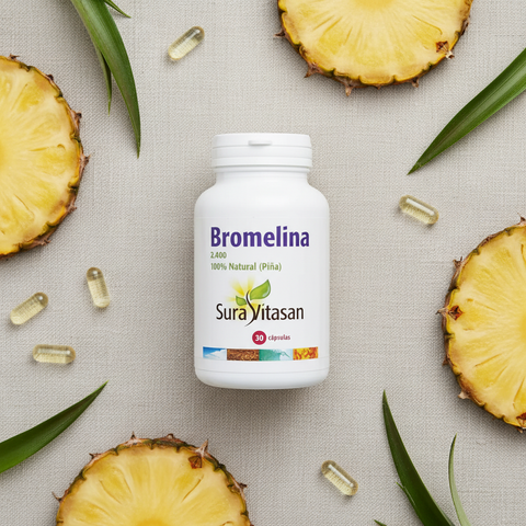 Bromelina — Tropical Flat Lay