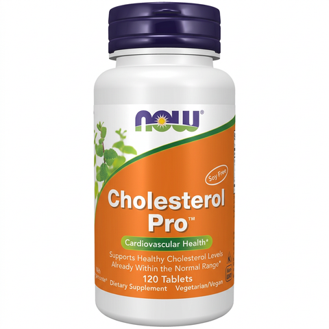 Cholesterol Pro NOW 120 comprimidos, imagem principal
