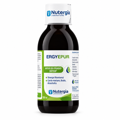 ERGYPUR Nutergia – embalagem sobre fundo branco