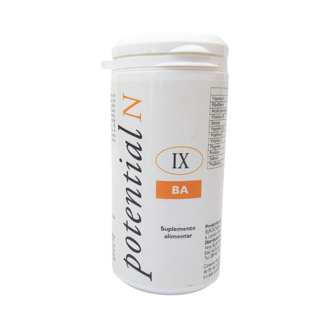 Potential N IX BA Baço 60 cápsulas — micronutrição funcional Potential N