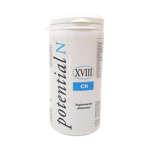 Potential N XVIII CR Crânio 60 cápsulas — micronutrição funcional Potential N